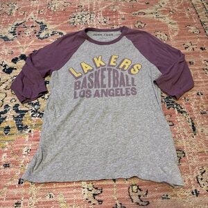 Lakers Baseball Tee